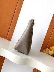 Givenchy G-Hobo Medium In Grained Leather With Padlock Taupe - 25x21x10cm - 6