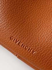 Givenchy G-Hobo Medium In Grained Leather With Padlock Brown - 25x21x10cm - 4