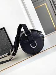 Givenchy Voyou Roller Bag In Grained Leather Black - 25x10x13cm - 6