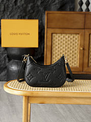 LV Bagatelle Monogram Empreinte Black M46002 - 22x14x9cm - 1