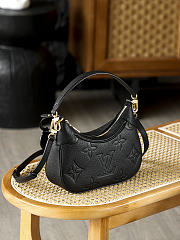 LV Bagatelle Monogram Empreinte Black M46002 - 22x14x9cm - 2