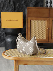 LV Bagatelle Monogram Empreinte Creme Beige M46112 - 22x14x9cm - 2