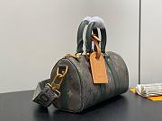 LV Keepall Bandoulière 25 Monogram Green M26930 - 25x15x11cm - 5