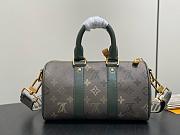 LV Keepall Bandoulière 25 Monogram Green M26930 - 25x15x11cm - 2