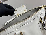 Chloe Paddington Bag In Grained Leather White - 36x18x18cm - 2