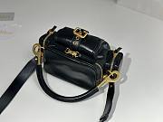 Chloe Small Camera Bag in Shiny Leather Black - 25x12x12cm - 3