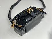 Chloe Small Camera Bag in Shiny Leather Black - 25x12x12cm - 2