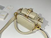 Chloe Small Camera Bag in Shiny Leather White - 25x12x12cm - 2