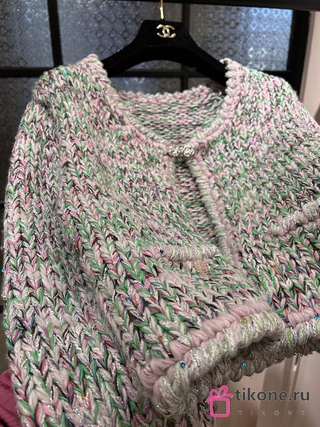 Chanel Jacket Cotton & Wool Multicolour - 1