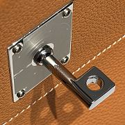 Hermes Shoulder Birkin 42 Togo Leather Brown Silver  - 4