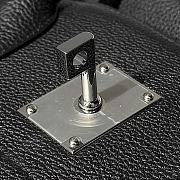 Hermes Shoulder Birkin 42 Togo Leather Black Silver  - 6