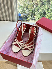 VLTN Fetishique Sandal In Nappa Sandal 105mm White - 3