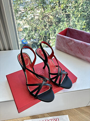 VLTN Fetishique Sandal In Nappa Sandal 105mm Black 