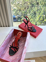 VLTN Fetishique Sandal In Nappa Sandal 105mm Black  - 3