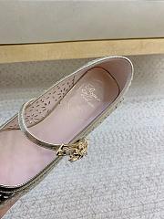 Roger Vivier Très Vivier Mary Jane In Leather Gold - 2