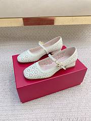 Roger Vivier Très Vivier Mary Jane In Leather White - 3