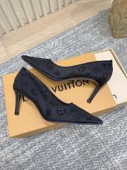 LV Gala Pump Black 8cm 1AIDPF - 5