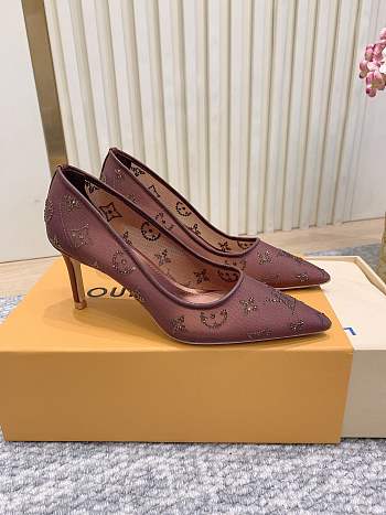 LV Gala Pump Brown 8cm 1AIFJD