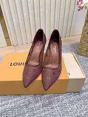 LV Gala Pump Brown 8cm 1AIFJD - 4