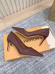 LV Gala Pump Brown 8cm 1AIFJD - 6