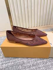 LV Gala Flat Ballerina Brown 1AIFUM - 1