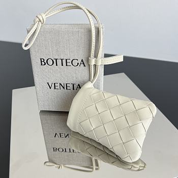 Bottega Veneta Micro Dustbag Sea Salt - 11x8.5cm