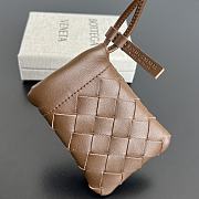 Bottega Veneta Micro Dustbag Brown - 11x8.5cm - 3