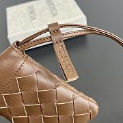 Bottega Veneta Micro Dustbag Brown - 11x8.5cm - 2