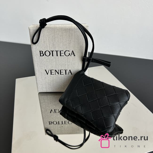 Bottega Veneta Micro Dustbag Black - 11x8.5cm - 1
