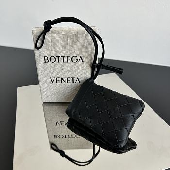 Bottega Veneta Micro Dustbag Black - 11x8.5cm