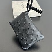 Bottega Veneta Micro Dustbag Black - 11x8.5cm - 2