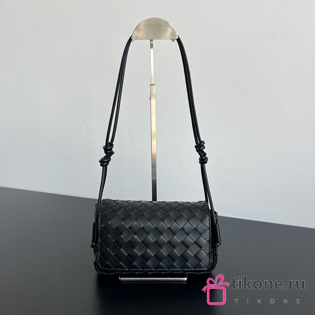 Bottega Veneta Notturno in Black - 21x11x9cm - 1