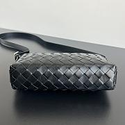Bottega Veneta Traveler Phone Pouch in Black - 20x12x5.5cm - 3