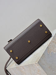 YSL Baby Sac De Jour In Grained Leather Chocolate - 26x20x13cm - 6
