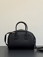 YSL Sac De Jour Boston In Grained Leather In Black - 27x18x15cm - 3