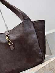 YSL Le 5 À 7 Bea In Pony Hair Leather Moka - 50x28x18cm - 2