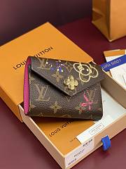 LV Victorine Wallet Monogram Canvas M15337 - 12x9.5x2.5cm - 6