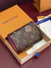LV Victorine Wallet Monogram Canvas M15337 - 12x9.5x2.5cm - 5