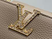 LV Capucines Mini Taurillon Leather Taupe M14177 - 21x13.6x8cm - 2