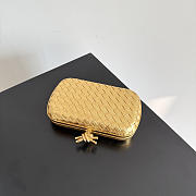 Bottega Veneta Knot Gold - 19x11.5x5cm - 2