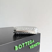 Bottega Veneta Knot Silver - 19x11.5x5cm - 3