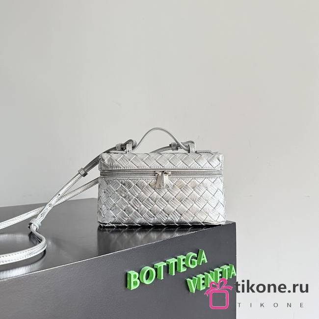 Bottega Veneta Bang Bang Silver - 22x12.5x5cm - 1