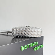 Bottega Veneta Bang Bang Silver - 22x12.5x5cm - 3
