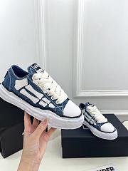 Amiri x Maison Mihara Yasuhiro Bones Sneaker Denim Blue - 6