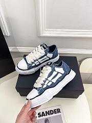 Amiri x Maison Mihara Yasuhiro Bones Sneaker Denim Blue - 5