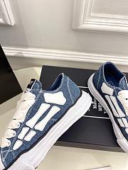 Amiri x Maison Mihara Yasuhiro Bones Sneaker Denim Blue - 4