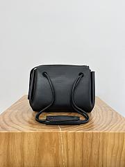 Loewe Small Madrid Bag in Supple Calfskin Black - 23.5x19x10cm - 6