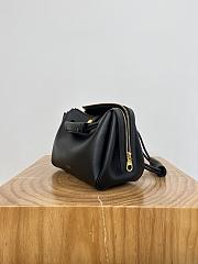 Loewe Small Madrid Bag in Supple Calfskin Black - 23.5x19x10cm - 4