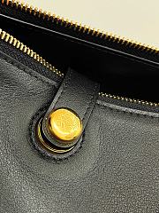 Loewe Small Madrid Bag in Supple Calfskin Black - 23.5x19x10cm - 2