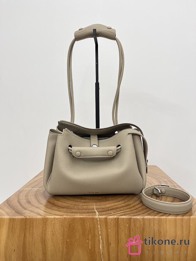 Loewe Small Madrid Bag in Supple Calfskin Clay - 23.5x19x10cm - 1